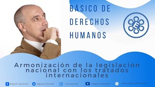 Armonización de la legislación nacional con los tratados internacionales [upl. by Rosalinde]