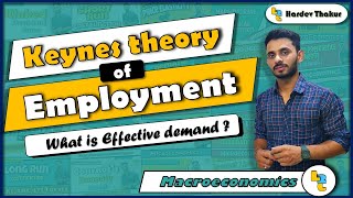 10 Keynes theory of employment by Hardev Thakur [upl. by Richards]