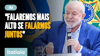 LULA FAZ DISCURSO PREGANDO UNIÃƒO AO SUL GLOBAL APÃ“S ELEIÃ‡ÃƒO DE MILEI NA ARGENTINA [upl. by Iras]