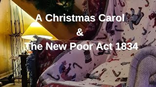 How The 1843 Book amp Later Movie A Christmas Carol depicts The Resistance To The New Poor Act 1834 [upl. by Adaline259]