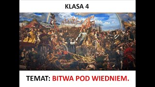 Klasa 4 SP Bitwa pod Wiedniem [upl. by Hulen]