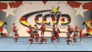 RMOst2015  Cloverinies  Peewee Cheer Level 1 [upl. by Lairret]