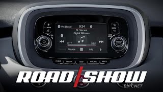 Uconnect 65 tech in the Fiat 500X keeps it simple [upl. by Enylodnewg949]