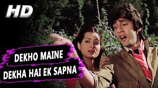 Dekho Maine Dekha Hai Ye Ek Sapna  Amit Kumar Lata Mangeshkar  Love Story Songs  Kumar Gaurav [upl. by Supen]