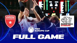 QuarterFinals Itelyum Varese v ERA Nymburk  Full Basketball Game  FIBA Europe Cup 202324 [upl. by Gosser]