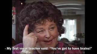 BIRGIT NILSSON  Interview 1988  English subtitles [upl. by Gipson596]