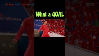 What a goal by Ronaldo fifa football goat gamingronaldo [upl. by Ocirne]