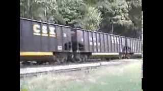 Old CSX Train Videos in West Virginia 199091 [upl. by Eicnarf]