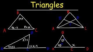 Triangles  Basic Introduction Geometry [upl. by Vergil]