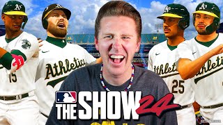 THE SOFTBALL FRANCHISE IS BACK  MLB The Show 24  Softball Franchise 1 [upl. by Yditsahc]