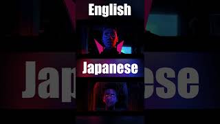 Prowler Miles English vs Japanese spiderman prowlermiles earth42 spiderverse englishvsjapanese [upl. by Analeh371]