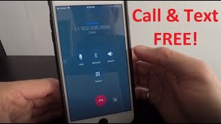 How To Call and Text Unlimited for FREE on iPhone [upl. by Holmes254]