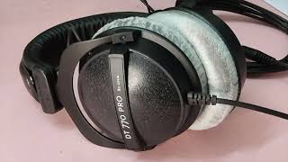 Beyerdynamic DT 770 Pro 80 Ohm Unboxing in 2021 [upl. by Inaluahek]