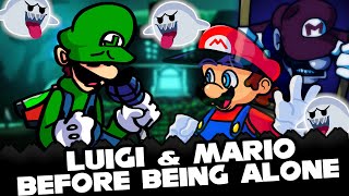 FNF  Luigi amp Mario  Before Alone  Alone V2  Marios Madness V2  ModsGameplayCover [upl. by Pavlov]