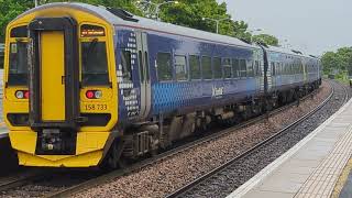 A very wet Kirkcaldy Train Station  22nd May 2024 [upl. by Navap]