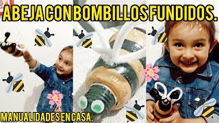 Como reciclar BOMBILLOS que no sirven 🐝 pintar bombillas que están fundidas  Decorar con reciclaje🐝 [upl. by Llyrrad82]