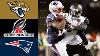 Jaguars vs Patriots  NFL AFC Championship Game Highlights [upl. by Neleag]