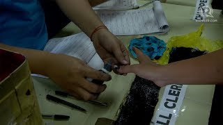 Filipinos cast votes in barangay SK elections 2018 [upl. by Enrak240]