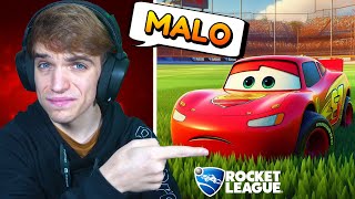 EL Rayo Mcqueen TIENE UN GRAN PROBLEMA en Rocket League [upl. by Ahsein]