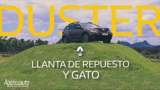 Llanta de repuesto y gato de la nueva Renault DUSTER  Renault Agenciauto Medellín [upl. by Atikat]