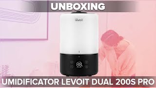 Unboxing Umidificator Levoit Dual 200S Pro [upl. by Ellis977]