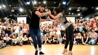 Daniel y Desirée Bachata Sensual  Paris Bachata Festival 2014 [upl. by Eiramanitsirhc]