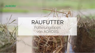 Die richtige Heufütterung  Fütterungstipps von AGROBS [upl. by Maccarone384]