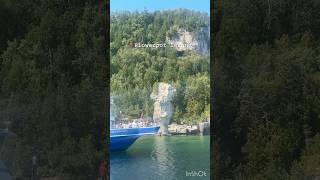 Tobermory Ontario🇨🇦Flowerpot Island ayrastar youtubeshort youtube tobermory canadavlogs [upl. by Vola]