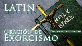 Exorcismo Contra Satanás LATÍN para purificar casa y cuerpo Escrita por Papa Leon XIII [upl. by Sweeney504]