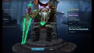 DOTA 2  I TRIED TRADING UP FOR WRAITH KING ARCANA AND THIS IS WHAT I GOT [upl. by Haskell630]