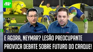 quotO Neymar NÃO VAI VOLTAR a SER O QUE ERA Caraquot LESÃO NO JOELHO em jogo da Seleção PREOCUPA [upl. by Sapowith]