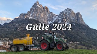 Gülle Ausbringung 2024  Landtechnik Südtirol [upl. by Aniar]