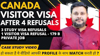 Canada Visitor Visa after 4 Refusals  Canada Visa updates December 2023 [upl. by Abert]