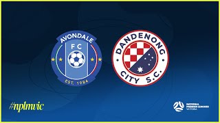 2024 NPLMVIC Round 1 Avondale FC v Dandenong City SC [upl. by Werner]