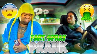 FART SPRAY PRANK ON TERON BIHH HILARIOUS [upl. by Leandre]