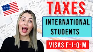 Hacer Taxes como Estudiante Internacional USA [upl. by Dnaloy]