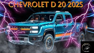 quotO Retorno Lendário Conheça a Chevrolet D20 2025 Reimaginadaquot [upl. by Orville]