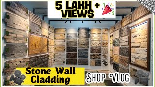 Natural Stone Wall Cladding Price in India  Wall Cladding Tiles Design [upl. by Derick]