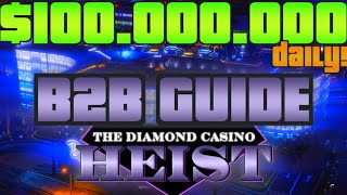 Diamond Casino  B2B Guide  Become a GTA Billionaire [upl. by Papst]