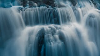 White Noise Waterfall Sounds for Sleeping  Time To Get Relaxed [upl. by Seadon]