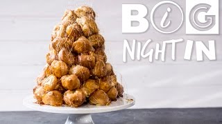 Hazelnut Croquembouche Recipe  Big Night In  Sorted Food [upl. by Amees586]