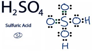 H2SO4 Lewis Structure How to Draw the Lewis Structure for H2SO4 [upl. by Basia]