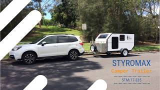 STM17235 My B amp B Camper Trailer [upl. by Arvie723]