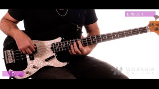 Ancient Gates  Brooke Ligertwood  Bass Guitar Tutorial [upl. by Rotberg]