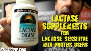 Lactase Supplements for Lactose Intolerant Whey Protein Users [upl. by Kaia]