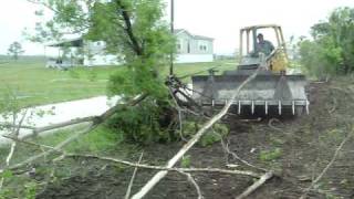 Video Clearing Trees with Root RakeMOV [upl. by Verlie]