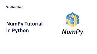 31 Complete Numpy Tutorial in Python  Numpy Arrays [upl. by Arly]