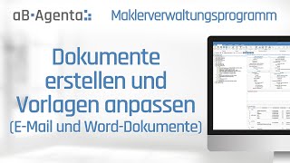 Dokumente erstellen und Vorlagen anpassen EMail und Word [upl. by Karoly]