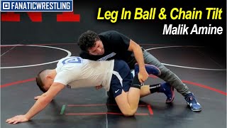 Leg In Ball amp Chain Tilt from 2x NCAA Qualifier Malik Amine [upl. by Hsara]