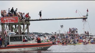 The Story Behind Gloucesters Greasy Pole Mania [upl. by Cinimod3]